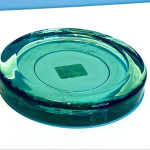 Pier 1 Recycled Glass Plant Lift Liner Plant Base Pier One Or Candle Hol…